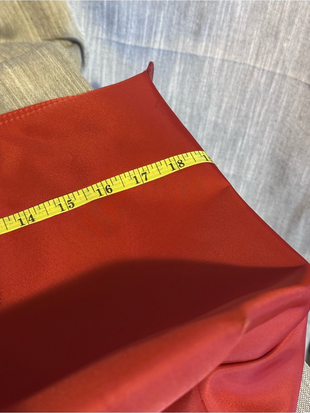 Longchamp Large Neo Le Pliage in Red - Picture 9 of 15